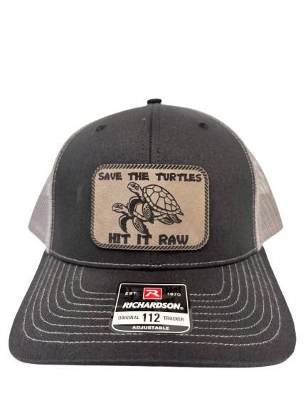 Save The Turtles Trucker Hat: Funny Beach Comedy, Richardson 112