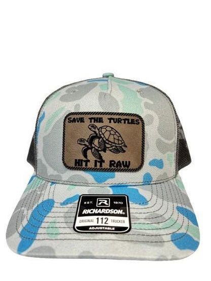 Save The Turtles Trucker Hat: Funny Beach Comedy, Richardson 112