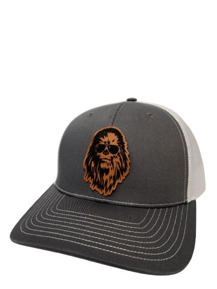 Star Wars Chewie Hat: Leather Patch Richardson 112 Snapback