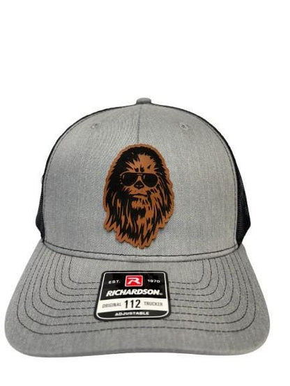 Star Wars Chewie Hat: Leather Patch Richardson 112 Snapback