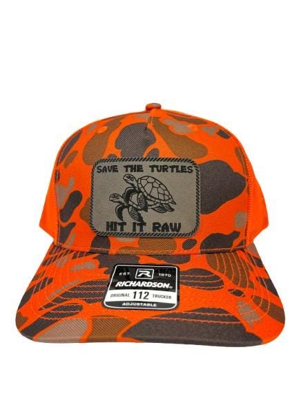 Save The Turtles Trucker Hat: Funny Beach Comedy, Richardson 112