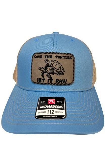 Save The Turtles Trucker Hat: Funny Beach Comedy, Richardson 112