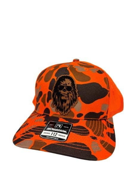 Star Wars Chewie Hat: Leather Patch Richardson 112 Snapback