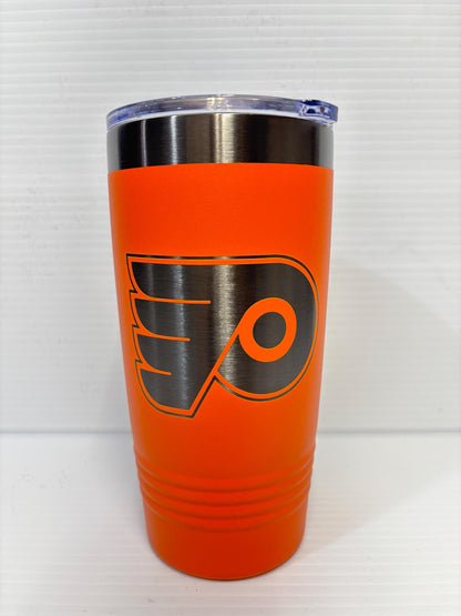 Philadelphia Flyers Gritty 20 oz Double Wall Insulated Tumbler (Double Sided)