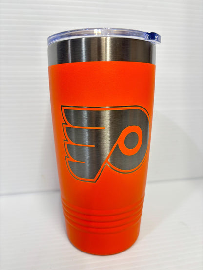 Philadelphia Flyers Gritty 20 oz Double Wall Insulated Tumbler (Double Sided)