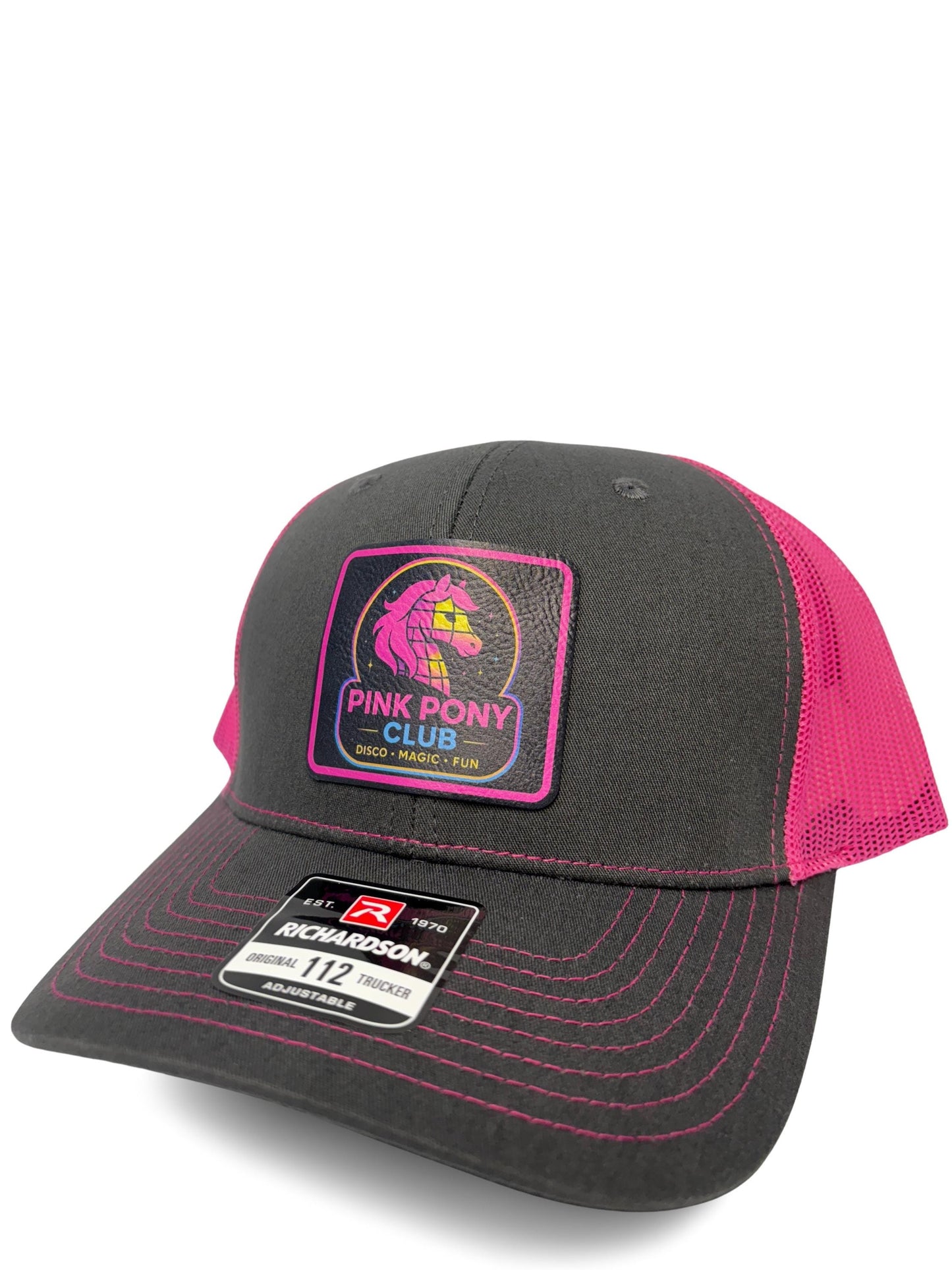Pink Pony Club Trucker Hat – Retro Disco Cowgirl Cowboy Vibes