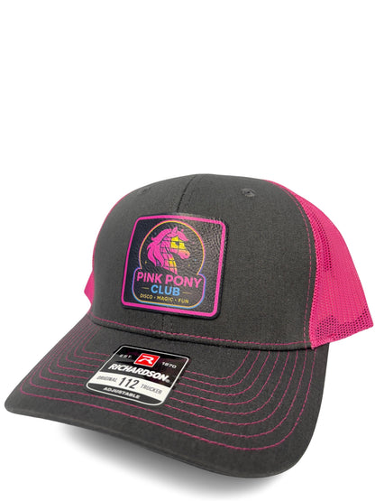 Pink Pony Club Trucker Hat – Retro Disco Cowgirl Cowboy Vibes