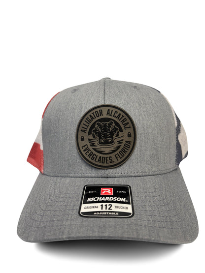 Alligator Alcatraz Florida Everglades Donald Trump Trucker Hat MAGA