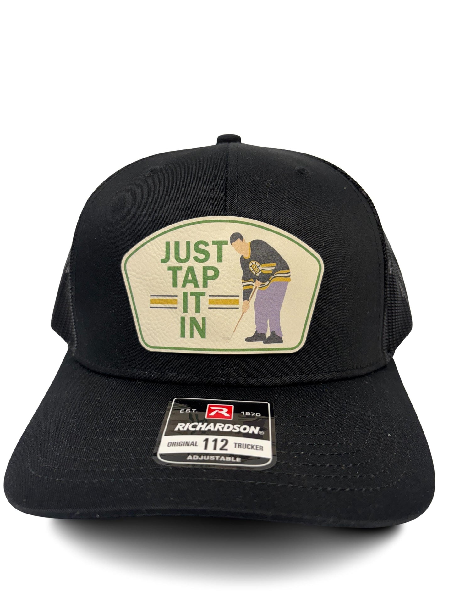 Happy Gilmore Trucker Hat: Retro Golf Cap - "Just Tap It In"