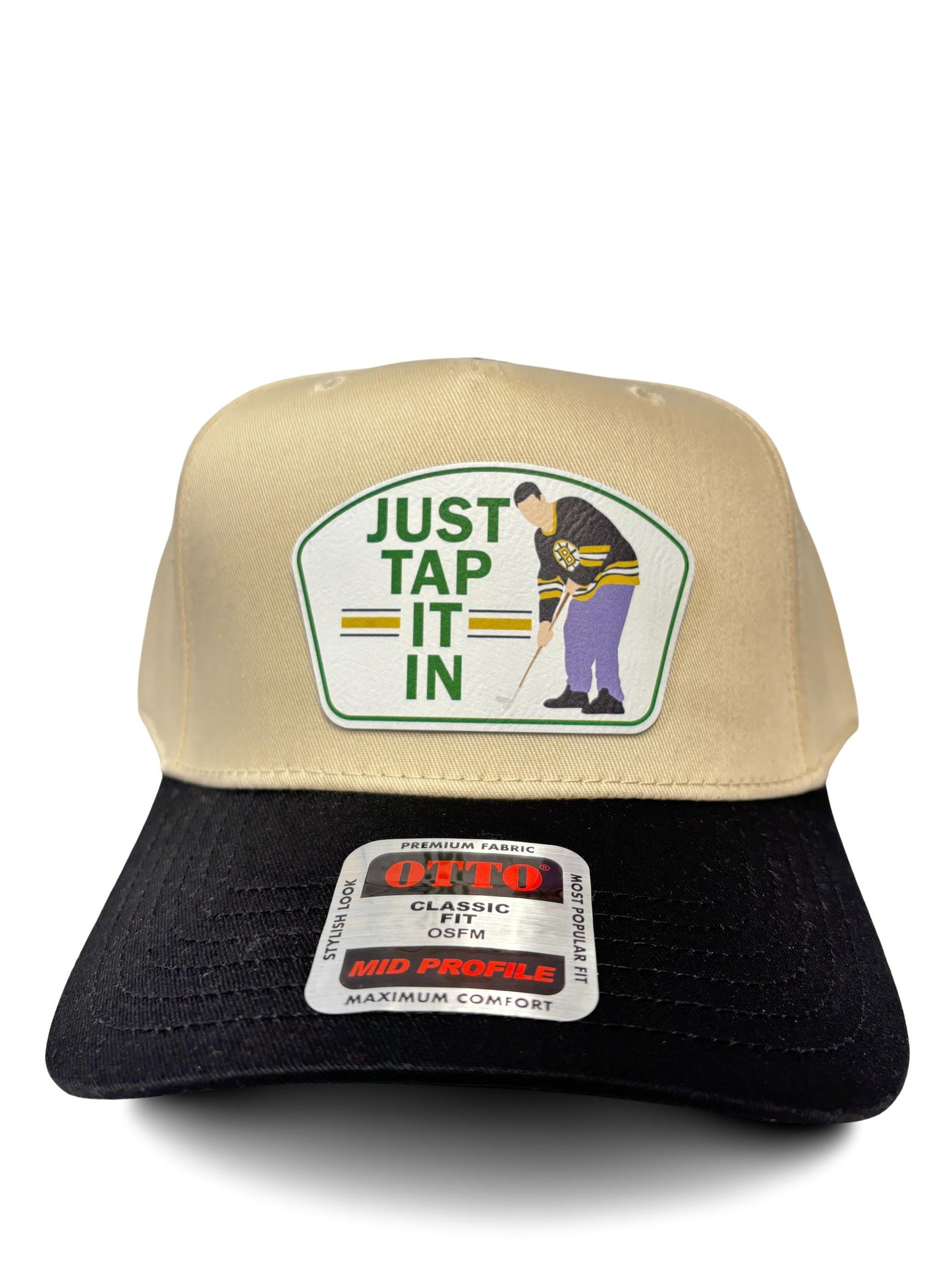 Happy Gilmore Trucker Hat: Retro Golf Cap - "Just Tap It In"