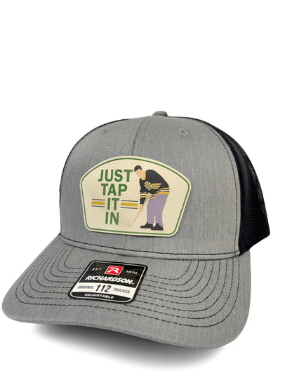 Happy Gilmore Trucker Hat: Retro Golf Cap - "Just Tap It In"