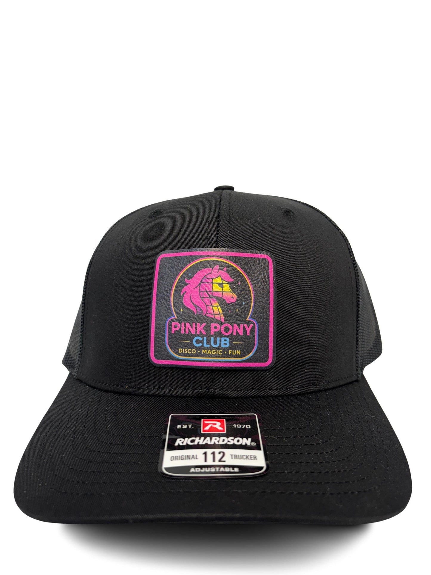 Pink Pony Club Trucker Hat – Retro Disco Cowgirl Cowboy Vibes