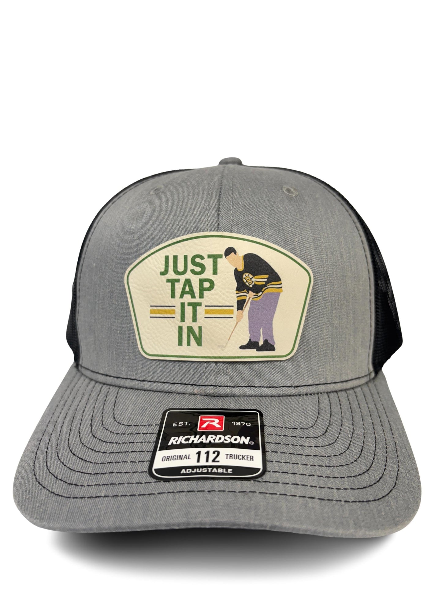 Happy Gilmore Trucker Hat: Retro Golf Cap - "Just Tap It In"