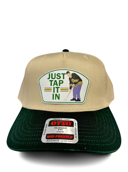 Happy Gilmore Trucker Hat: Retro Golf Cap - "Just Tap It In"