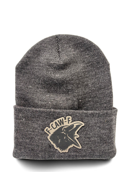 F-Caw-F Trucker Hat – Funny Retro Mesh Back Cap with Adjustable Snapback – Humor Statement Hat for Men & Women