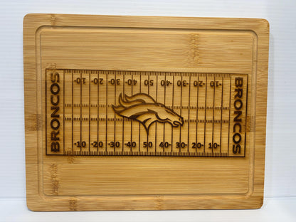 Handmade Custom Football Team Cutting Board | Charcuterie Board | Personalized Sports Gift