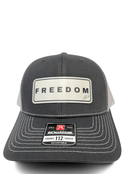 Charlie Kirk Freedom Trucker Hat – Classic Mesh Snapback Cap | Adjustable Snapback Mesh Cap | Adjustable Snapback Mesh Cap
