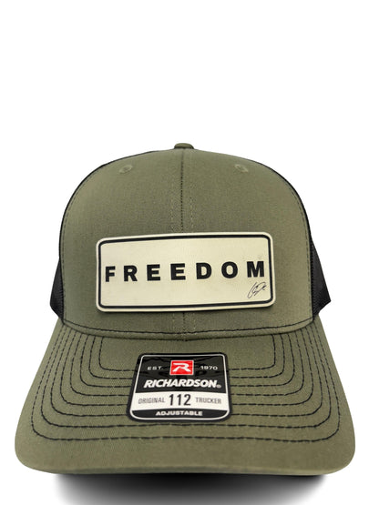 Charlie Kirk Freedom Trucker Hat – Classic Mesh Snapback Cap | Adjustable Snapback Mesh Cap | Adjustable Snapback Mesh Cap