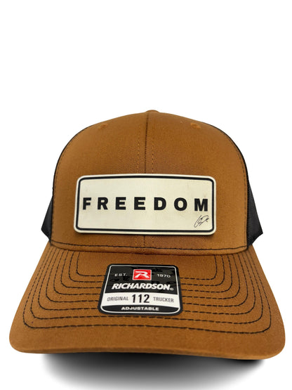 Charlie Kirk Freedom Trucker Hat – Classic Mesh Snapback Cap | Adjustable Snapback Mesh Cap | Adjustable Snapback Mesh Cap