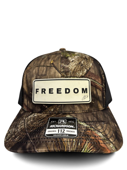 Charlie Kirk Freedom Trucker Hat – Classic Mesh Snapback Cap | Adjustable Snapback Mesh Cap | Adjustable Snapback Mesh Cap