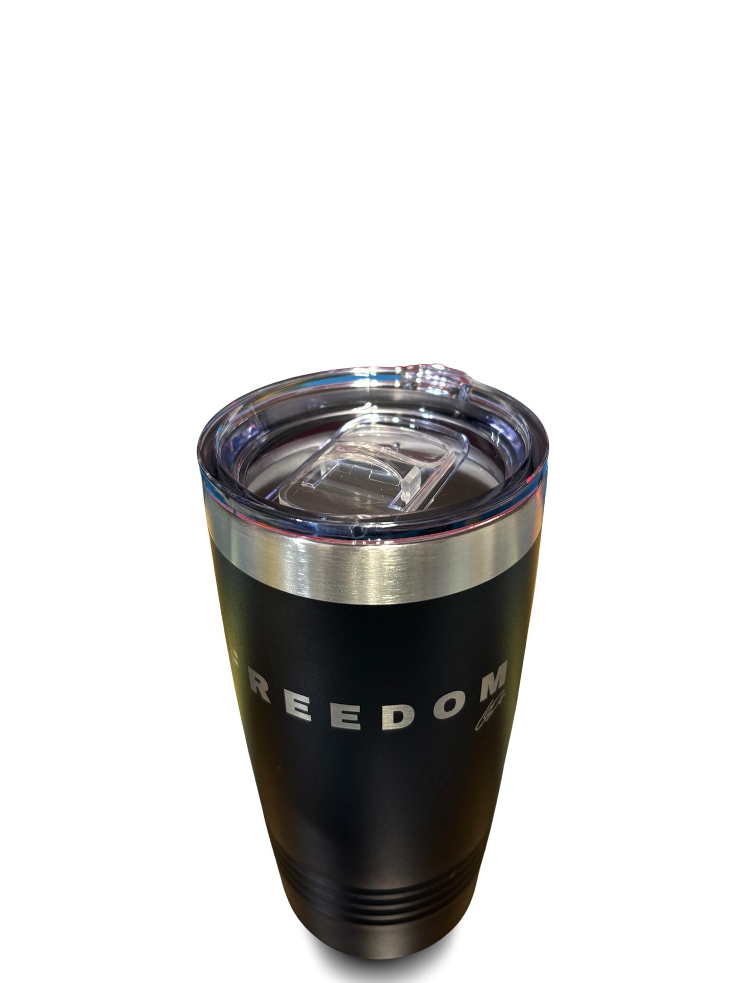 Charlie Kirk Remembrance Tumbler, Romans 14:8, 20oz Tumbler, Freedom, Patriot, Laser Engraved