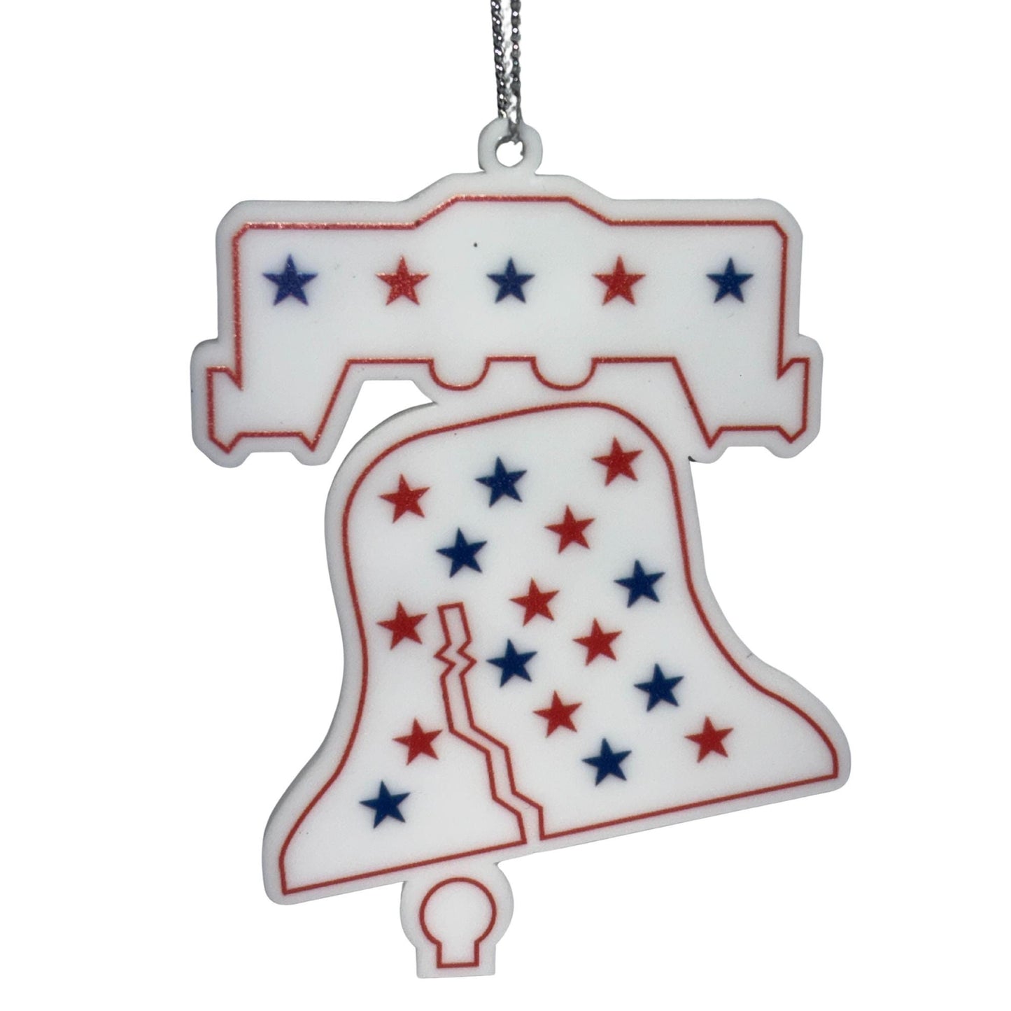 Phillies “Ring the Bell” Acrylic Ornament | Philadelphia Baseball Christmas Decor | Gift for Phillies Fans