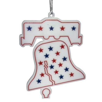 Phillies “Ring the Bell” Acrylic Ornament | Philadelphia Baseball Christmas Decor | Gift for Phillies Fans