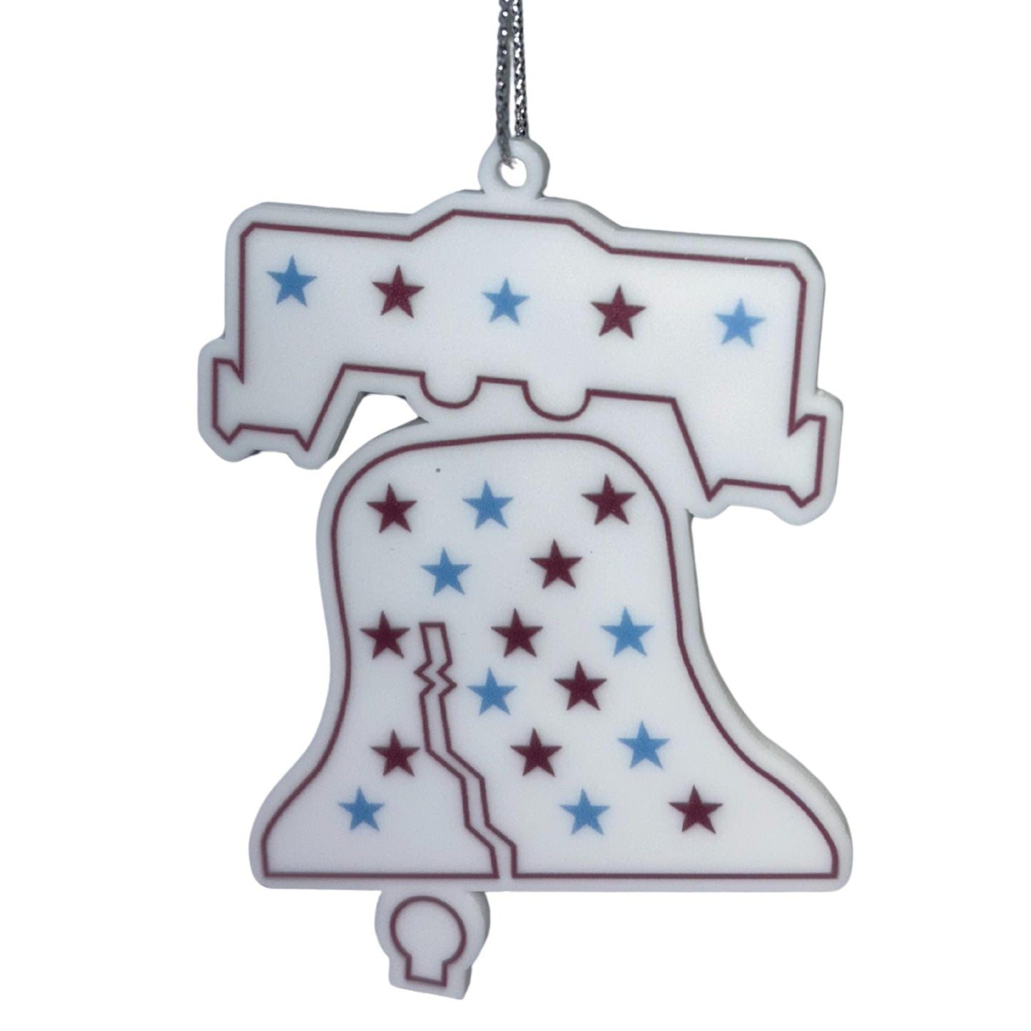 Phillies “Ring the Bell” Acrylic Ornament | Philadelphia Baseball Christmas Decor | Gift for Phillies Fans