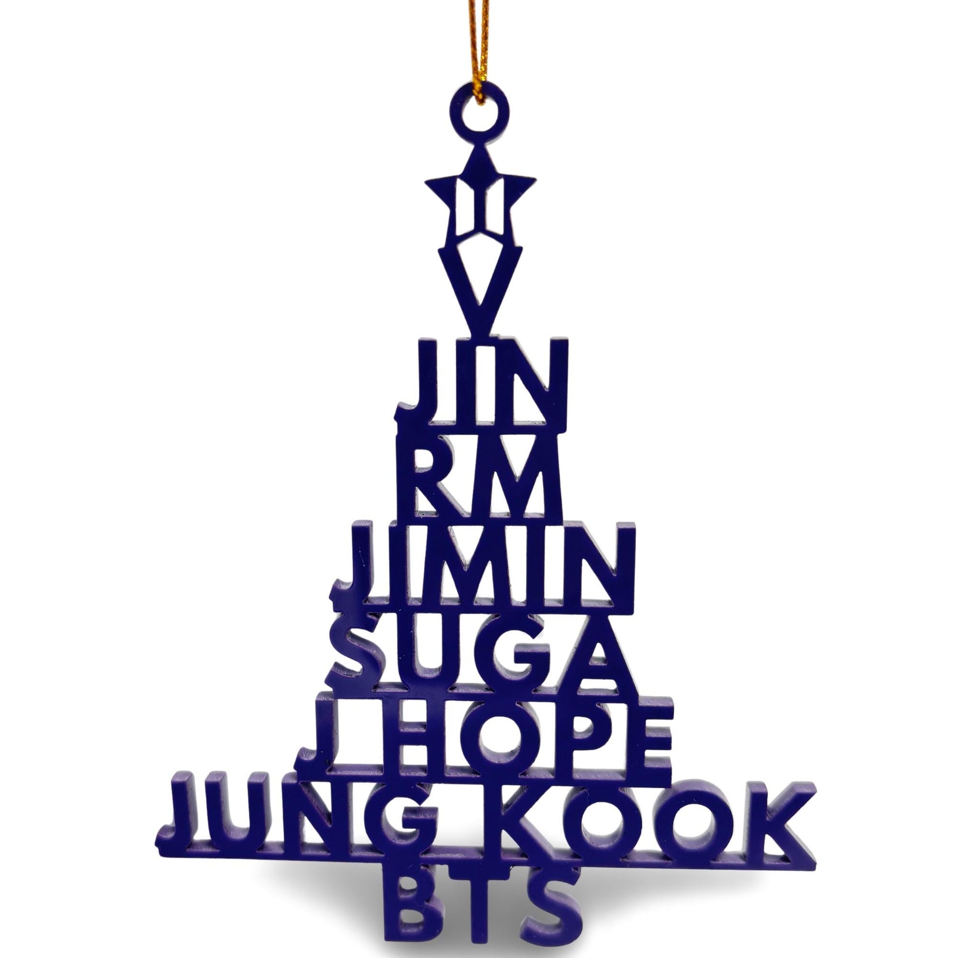 BTS Christmas Tree Ornament