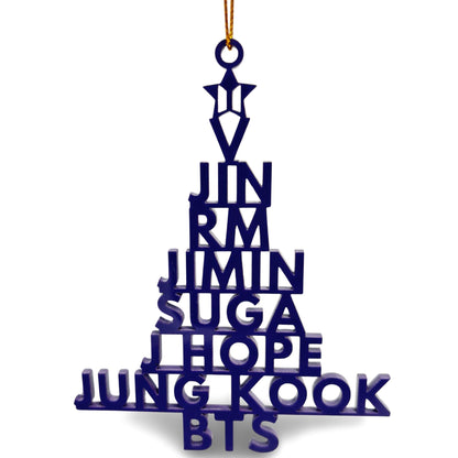 BTS Christmas Tree Ornament