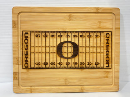 Handmade Custom College Football Team Cutting Board | Charcuterie Board | Personalized Sports Gift