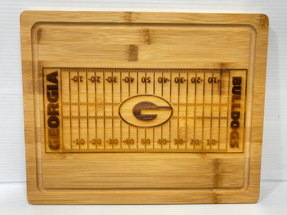 Handmade Custom College Football Team Cutting Board | Charcuterie Board | Personalized Sports Gift