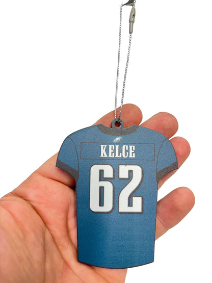 Philadelphia Eagles Jersey Christmas Ornament – Acrylic UV Printed – Eagles Christmas Decor