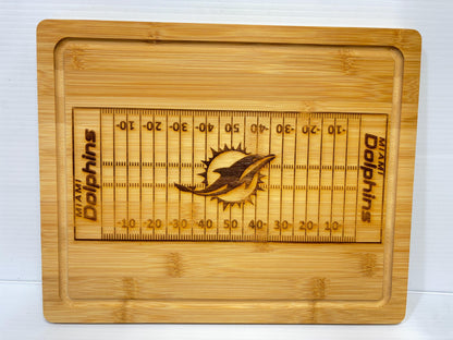Handmade Custom Football Team Cutting Board | Charcuterie Board | Personalized Sports Gift
