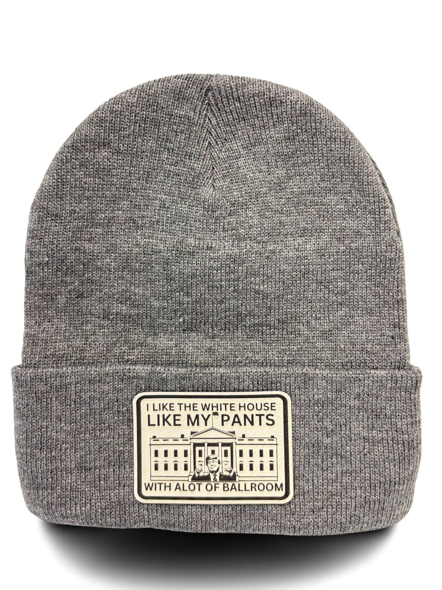Funny Political Trucker Hat – “I Like the White House Like My Pants, With a Lot of Ballroom” – Unisex Adjustable Mesh Back Cap