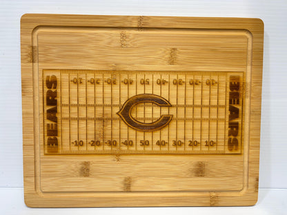 Handmade Custom Football Team Cutting Board | Charcuterie Board | Personalized Sports Gift