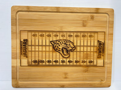 Handmade Custom Football Team Cutting Board | Charcuterie Board | Personalized Sports Gift