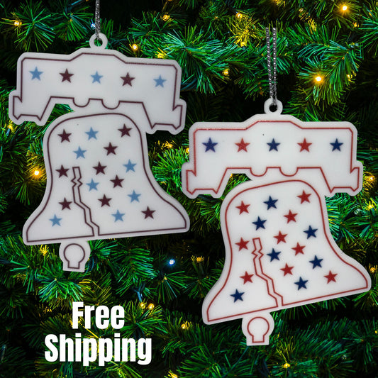 Phillies “Ring the Bell” Acrylic Ornament | Philadelphia Baseball Christmas Decor | Gift for Phillies Fans