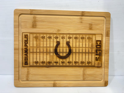 Handmade Custom Football Team Cutting Board | Charcuterie Board | Personalized Sports Gift