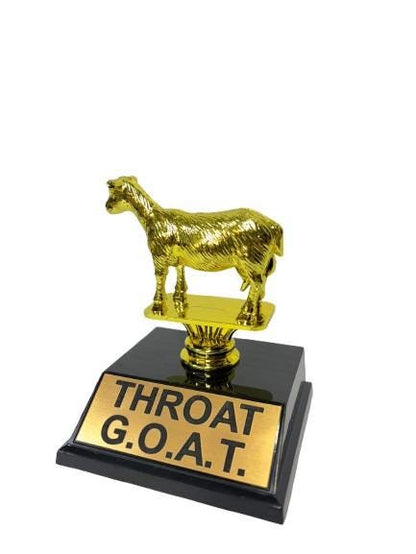 G.O.A.T. Trophy – Greatest of All Time Award – Funny Gag Gift for Friends, Coworkers, and Family – Perfect for Birthdays, Office Parties